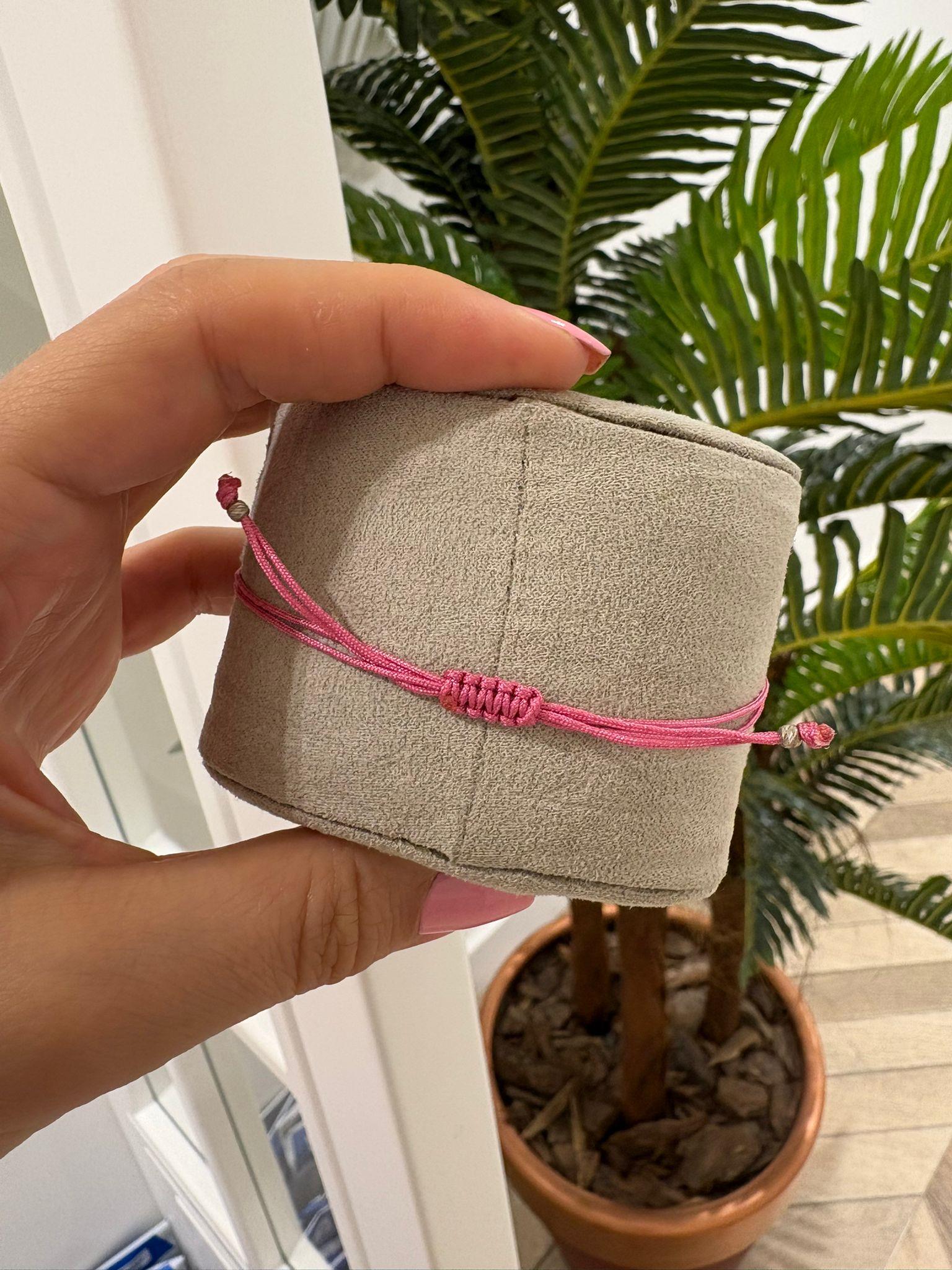 Kadın Gümüş İpli Göz Bileklik