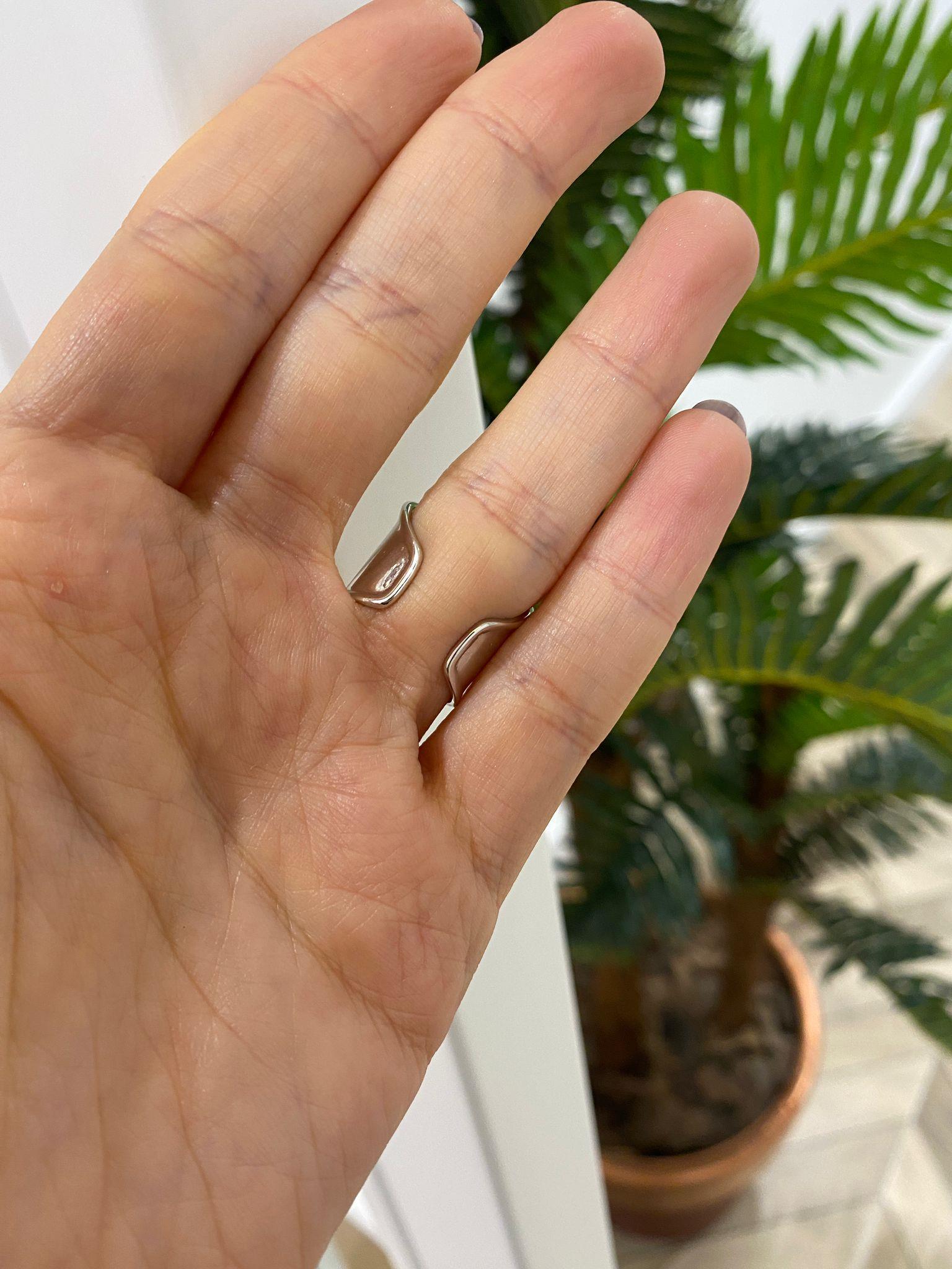 Kadın Gümüş İthal Tasarım Yüzük