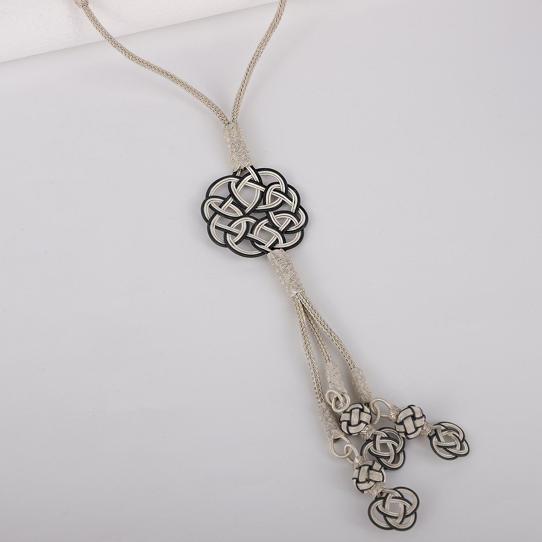 Kadın Gümüş Kazaziye Kolye