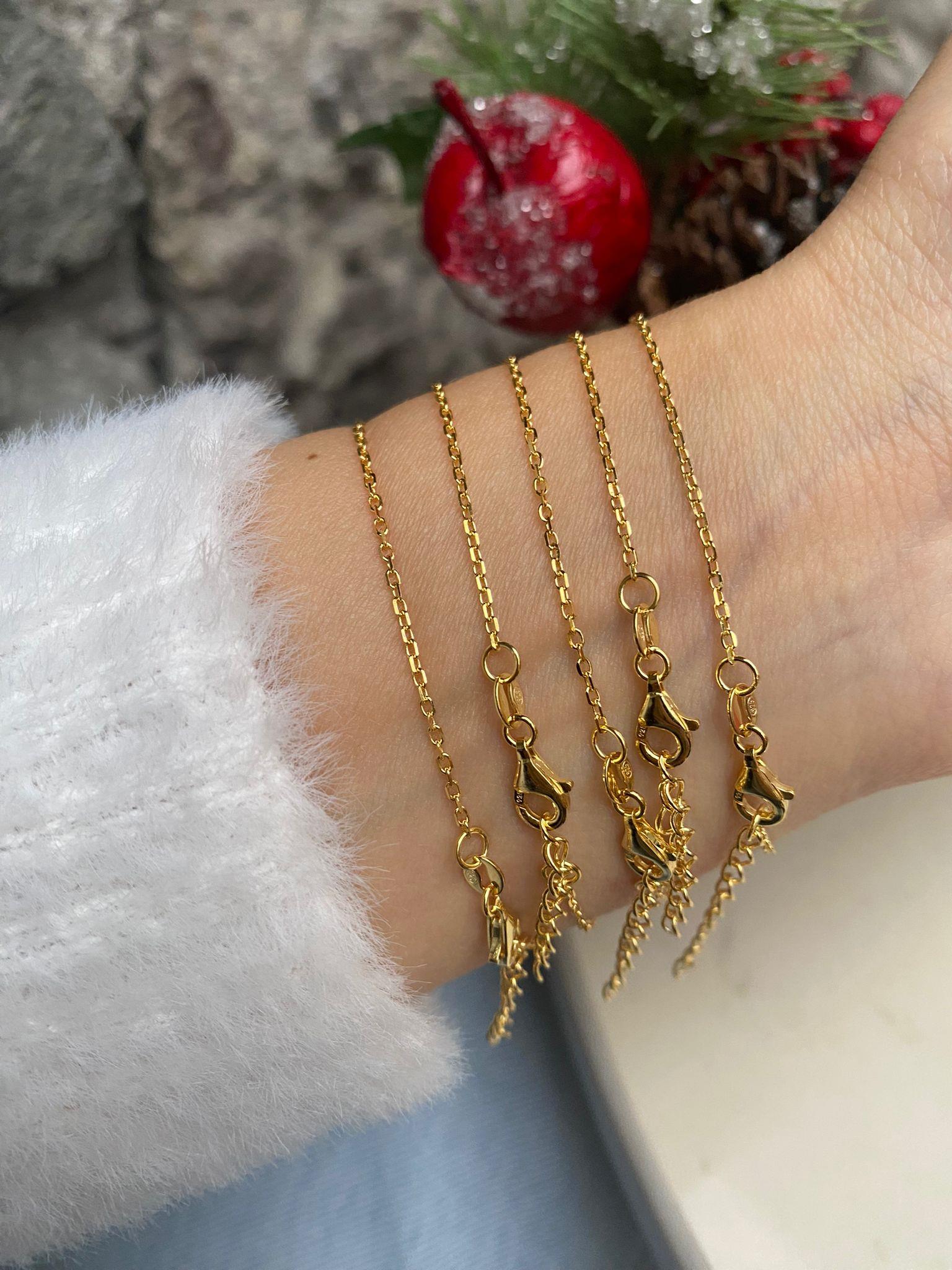 Kadın Gümüş Renkli Yonca Bileklik ( ADET) 0423