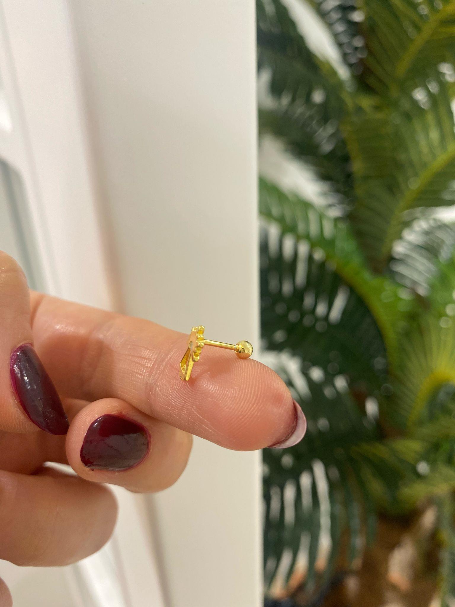 Kadın Gümüş Tragus