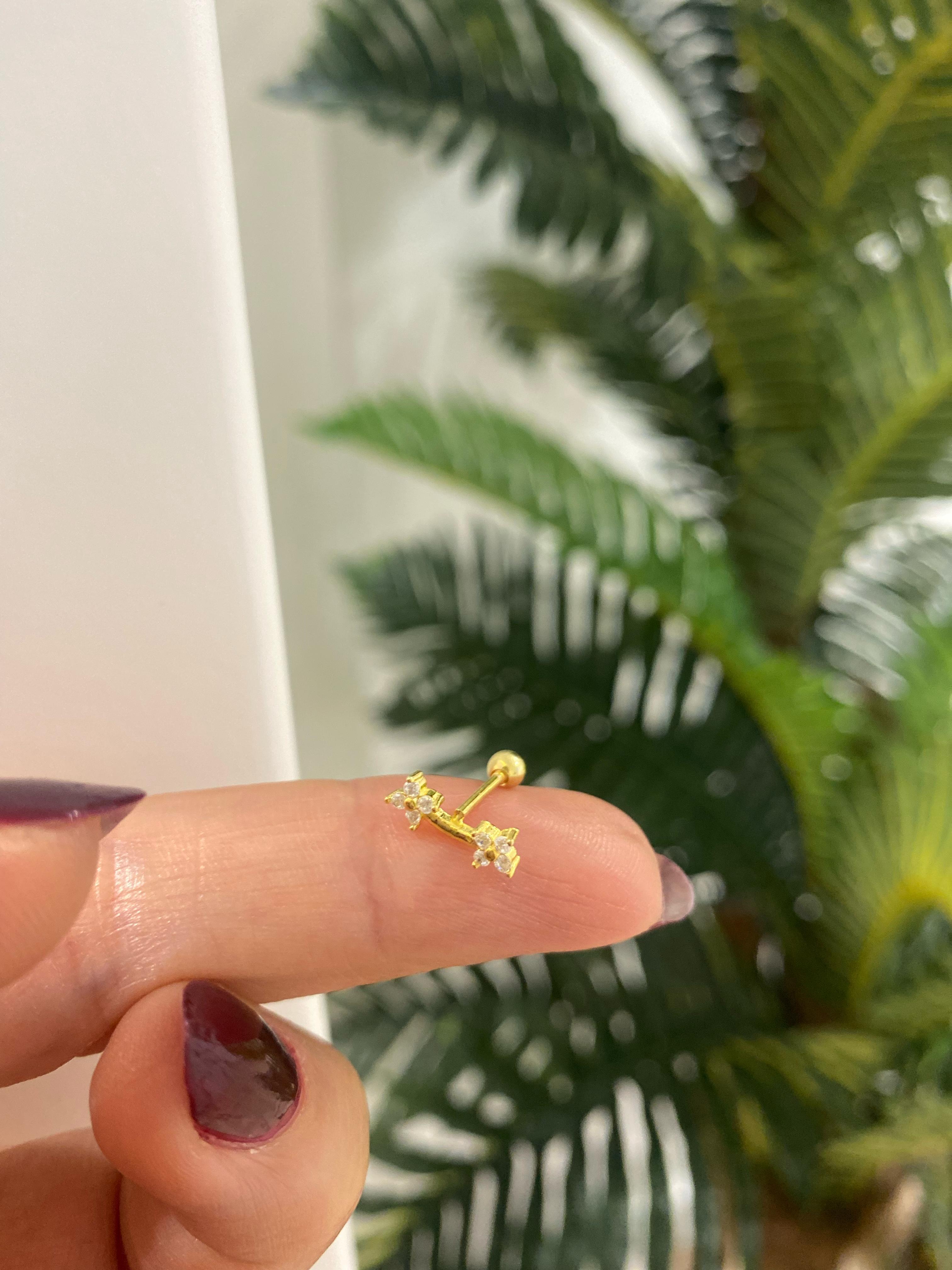 Kadın Gümüş Tragus