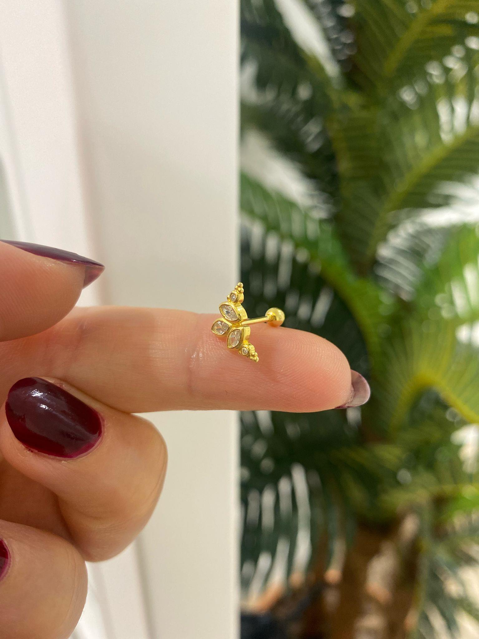 Kadın Gümüş Tragus