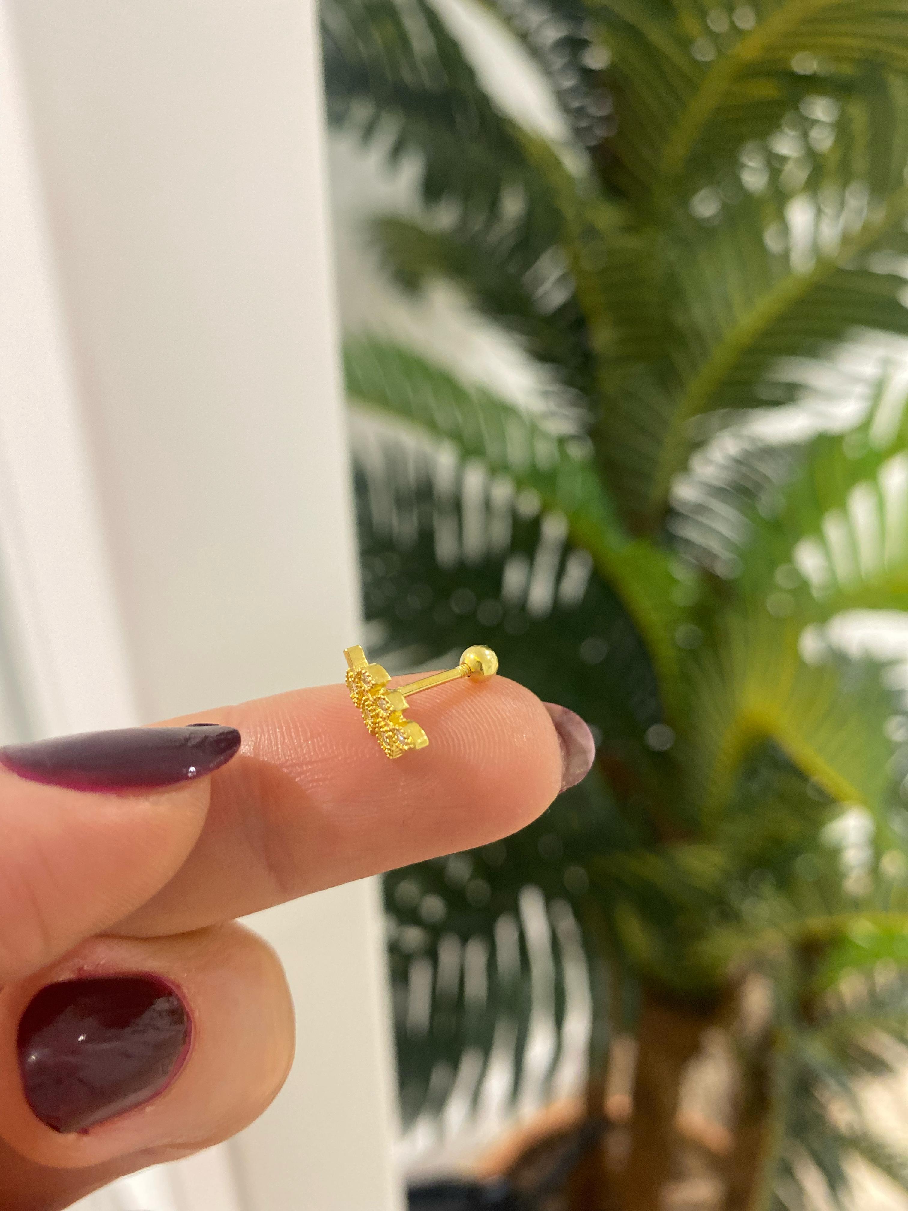 Kadın Gümüş Tragus