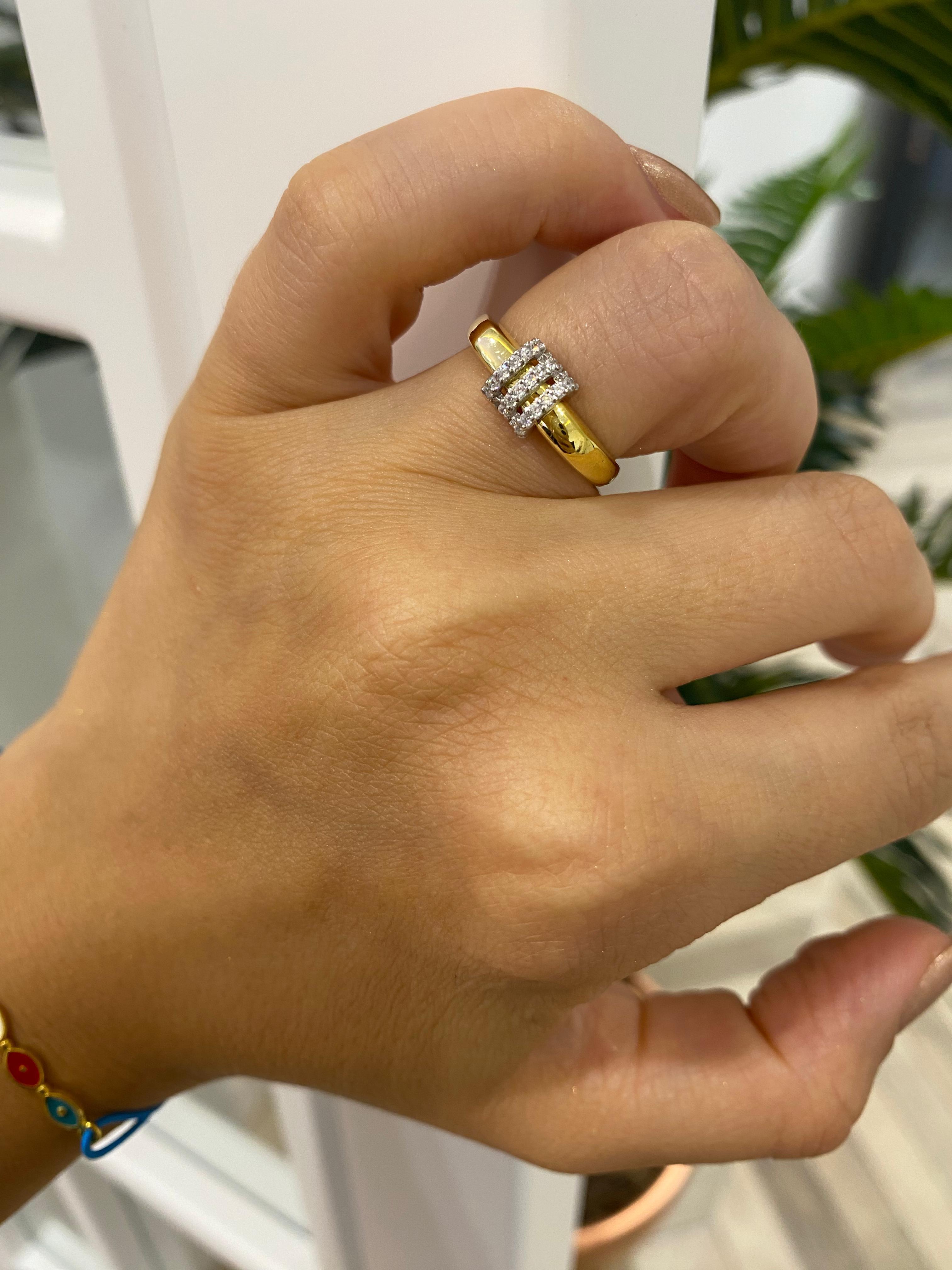 Kadın Gümüş Zirkon Taşlı Yüzük