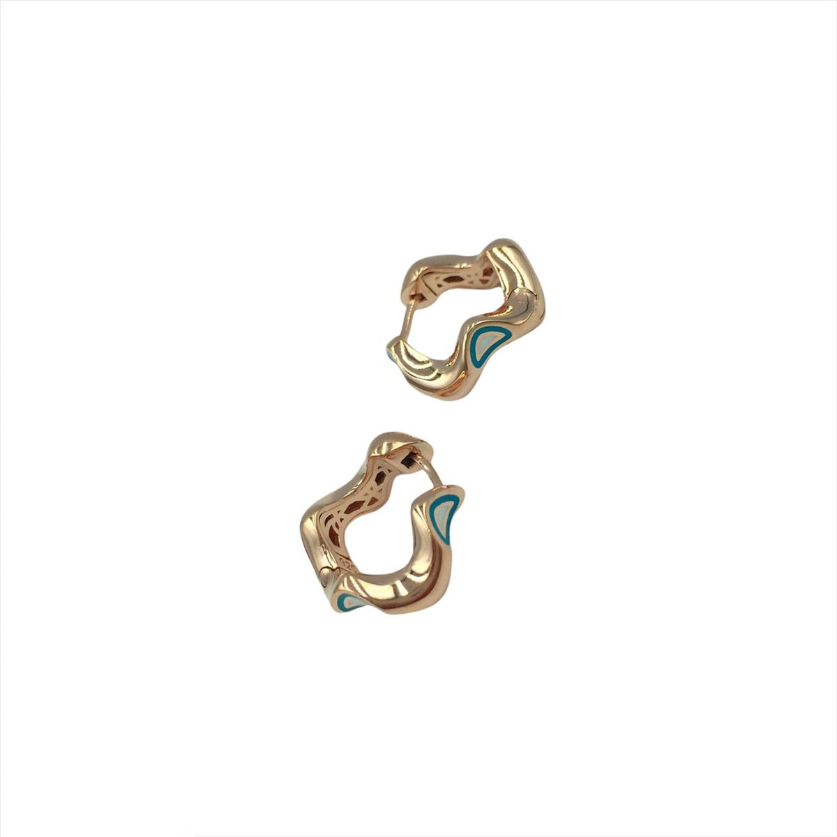Mineli Oval Küpe