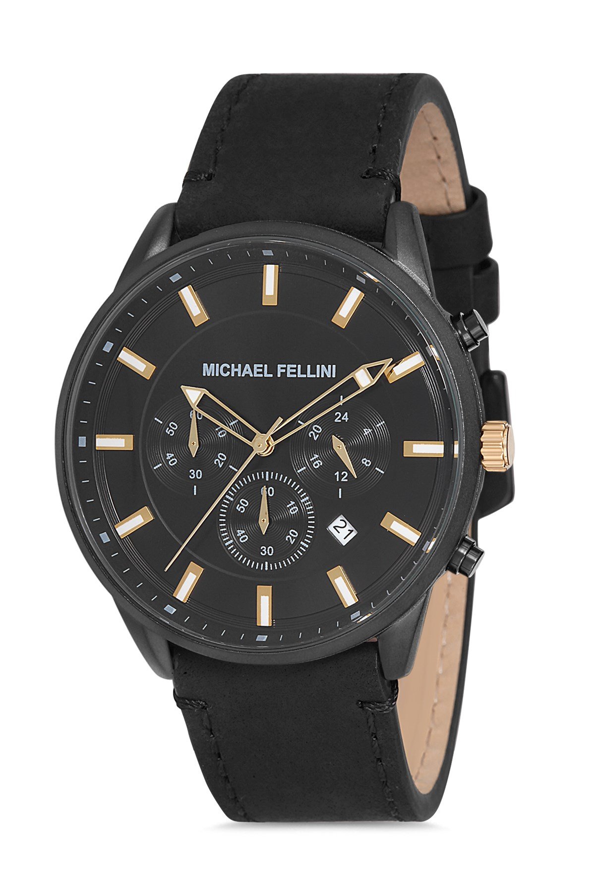 Siyah Michael Fellini 2224-5 Erkek Kol Saati