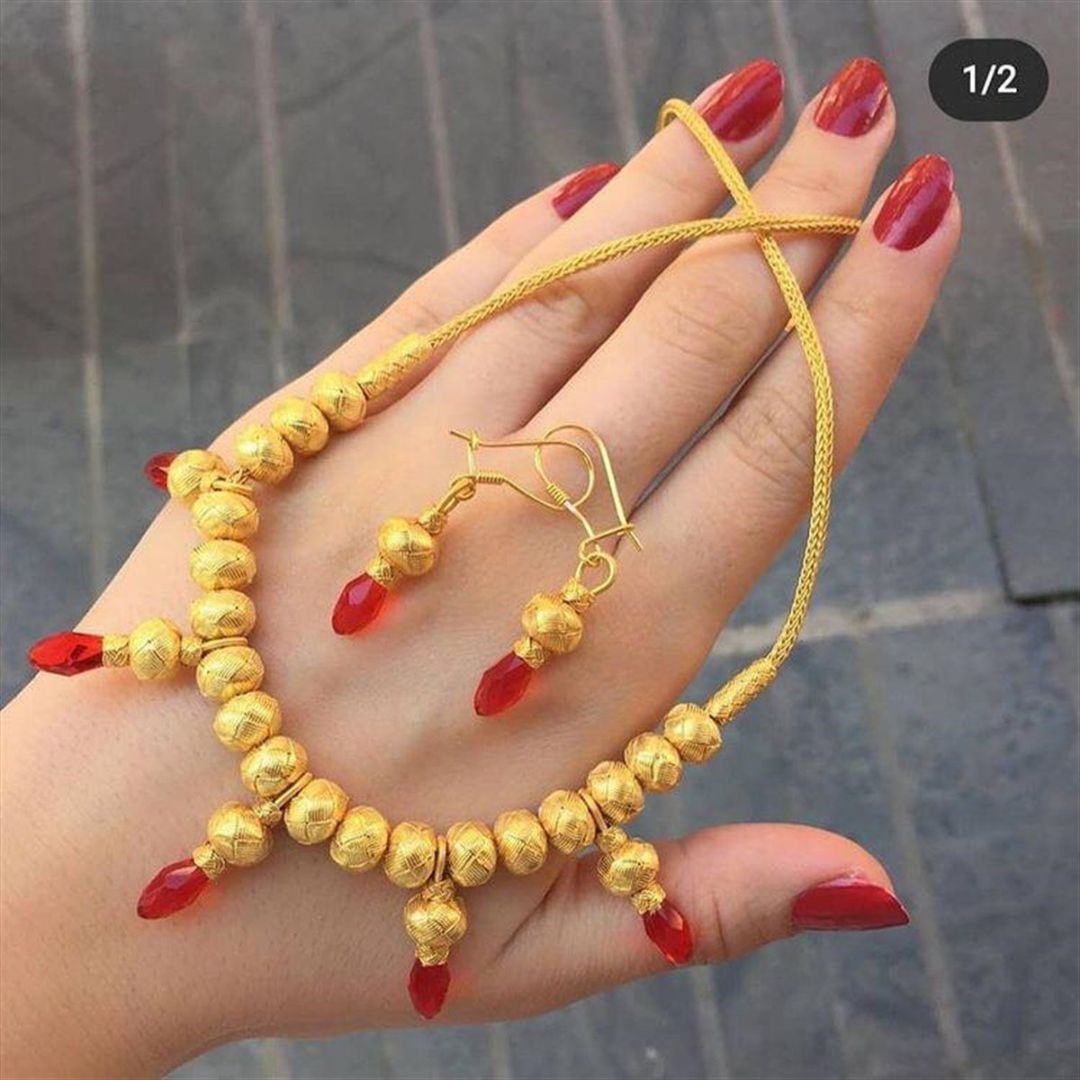 Tasarım Kazaziye Gümüş Kolye Küpe