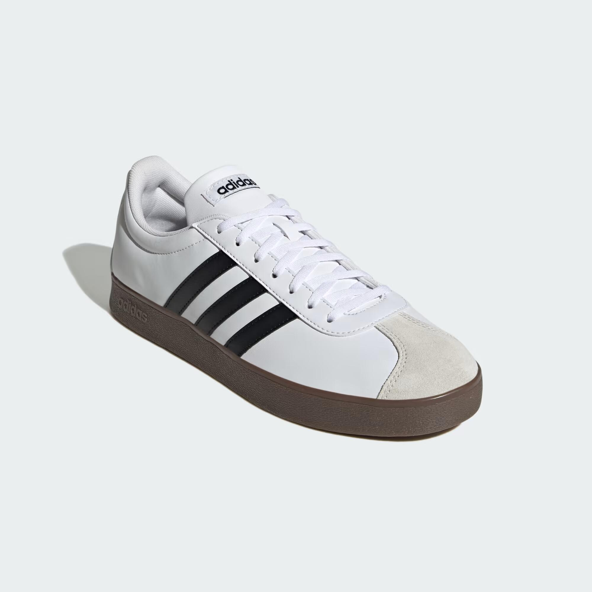 Adidas Erkek ID3711 Vl Court Base Beyaz-Siyah