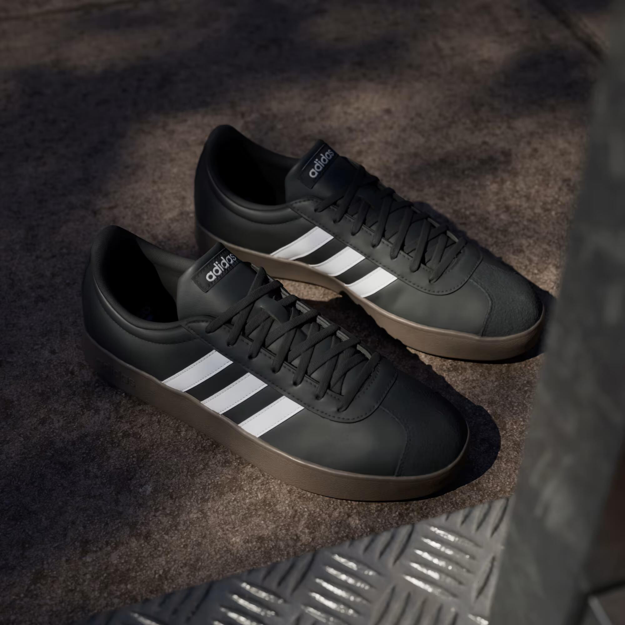 Adidas Erkek ID3712 Vl Court Base Siyah-Beyaz