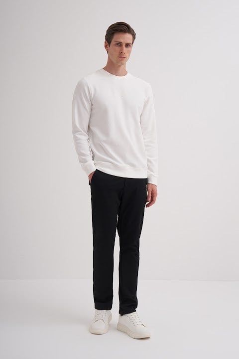 Cazador Erkek  Caz 51520 Bıs.Yk. Sweat Ekru