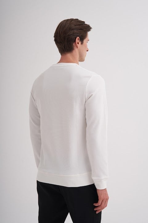 Cazador Erkek  Caz 51520 Bıs.Yk. Sweat Ekru