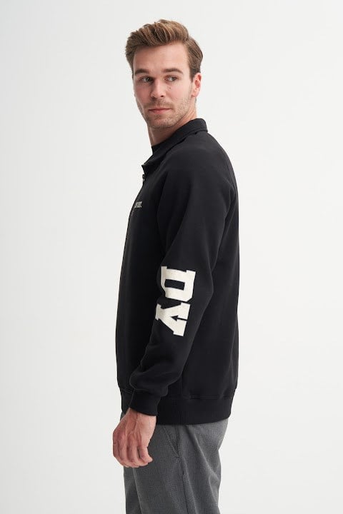 Cazador Erkek  Caz 53860 Dik Yk. Sweat Siyah