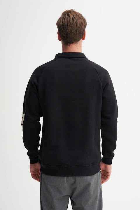 Cazador Erkek  Caz 53860 Dik Yk. Sweat Siyah