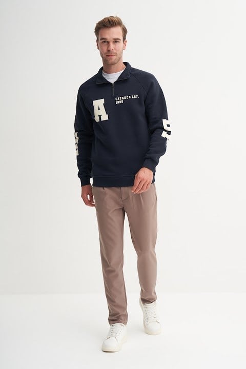 Cazador Erkek  Caz 53860 Dik Yk. Sweat Lacivert