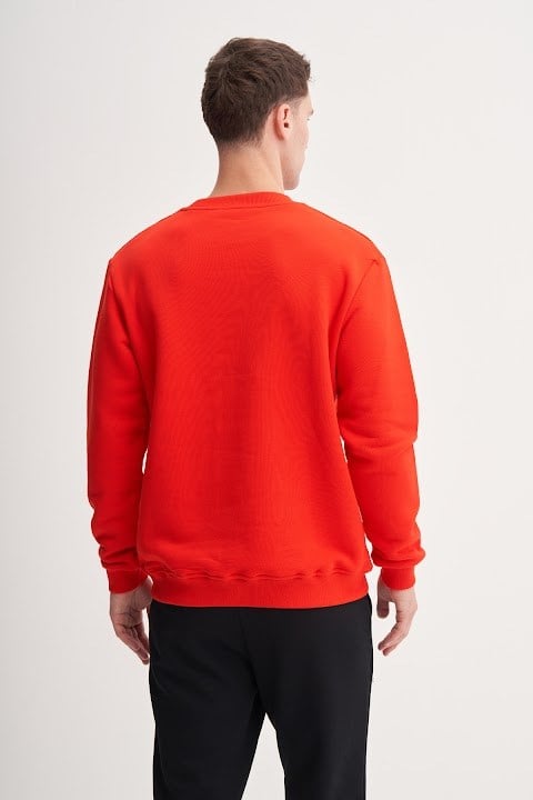 Cazador Erkek  Caz 54250 3Ipl. Bıs.Yk. Sweat Kırmızı
