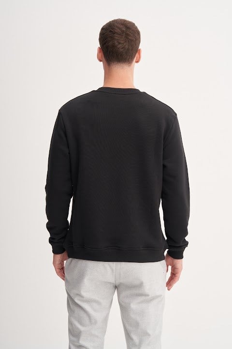 Cazador Erkek  Caz 54250 3Ipl. Bıs.Yk. Sweat Siyah