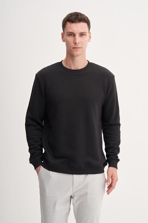Cazador Erkek  Caz 54250 3Ipl. Bıs.Yk. Sweat Siyah