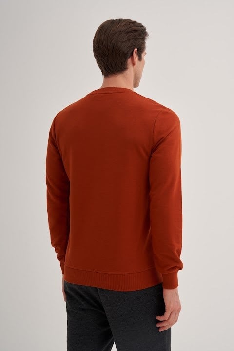 Cazador Erkek  Caz 56100 3 Ipl. Basıc Sweat Tarçın