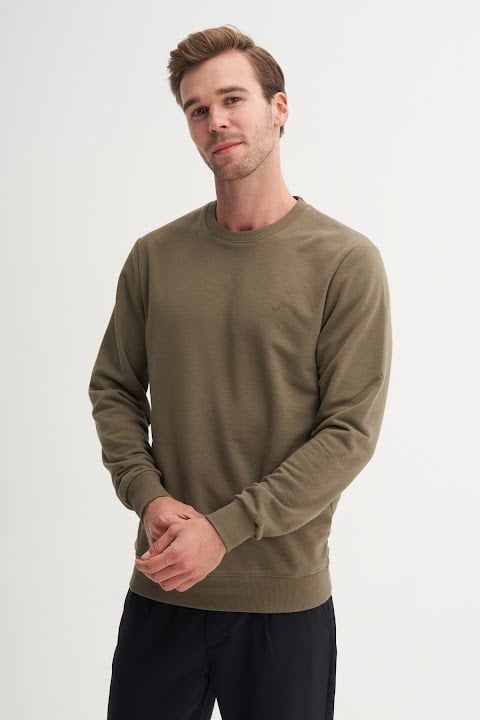 Cazador Erkek  Caz 56100 3 Ipl. Basıc Sweat A.Haki