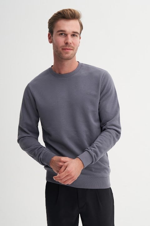 Cazador Erkek  Caz 56100 3 Ipl. Basıc Sweat K.Gri
