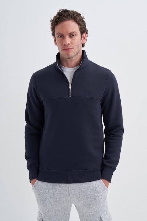Cazador Erkek  Caz 56180 3 Ipl. Dik Yk. Sweat Lacivert