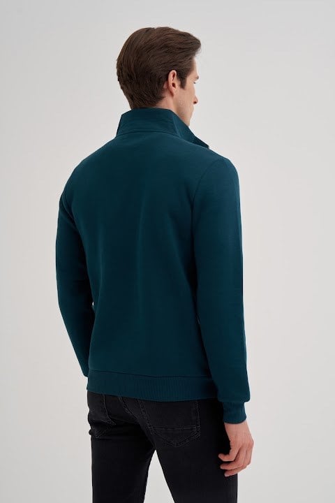 Cazador Erkek  Caz 56180 3 Ipl. Dik Yk. Sweat Petrol