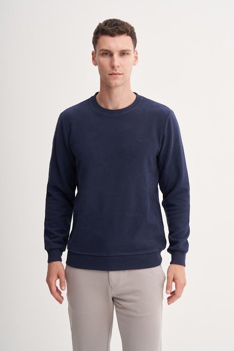 Cazador Erkek  Caz 56400 Selanik Bıs.Yk. Sweat İndigo
