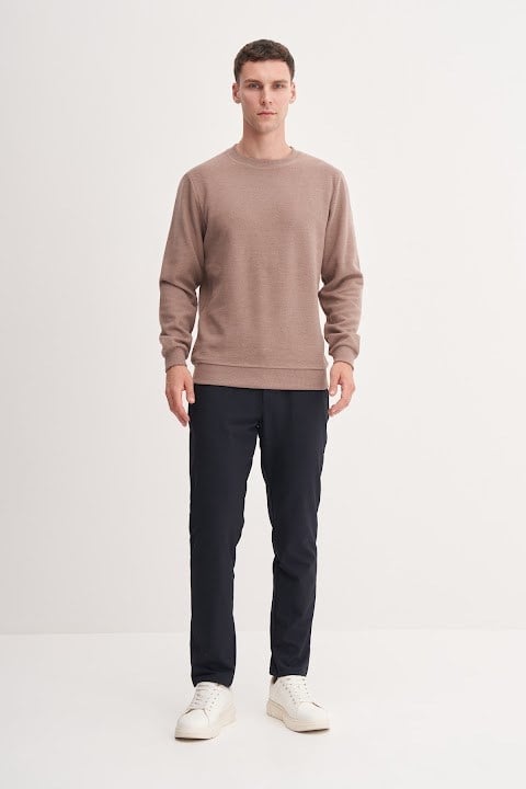 Cazador Erkek  Caz 56400 Selanik Bıs.Yk. Sweat Camel