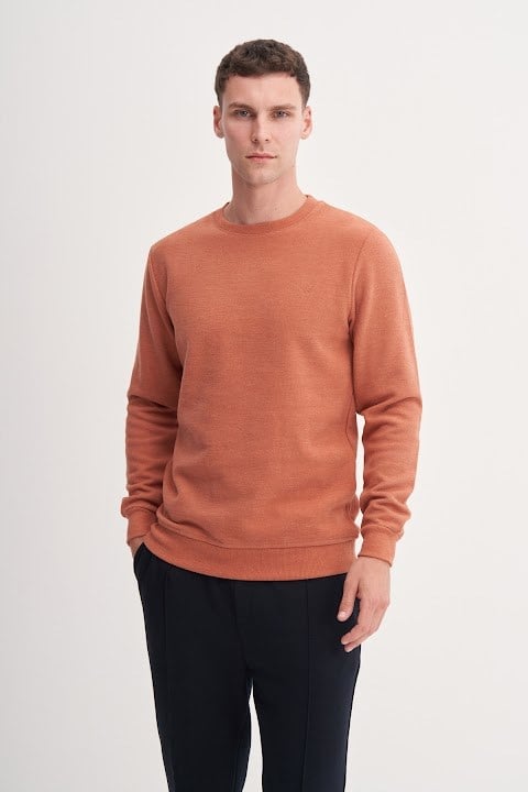Cazador Erkek  Caz 56400 Selanik Bıs.Yk. Sweat Oranj
