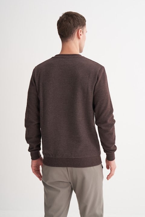 Cazador Erkek  Caz 56400 Selanik Bıs.Yk. Sweat Kahve