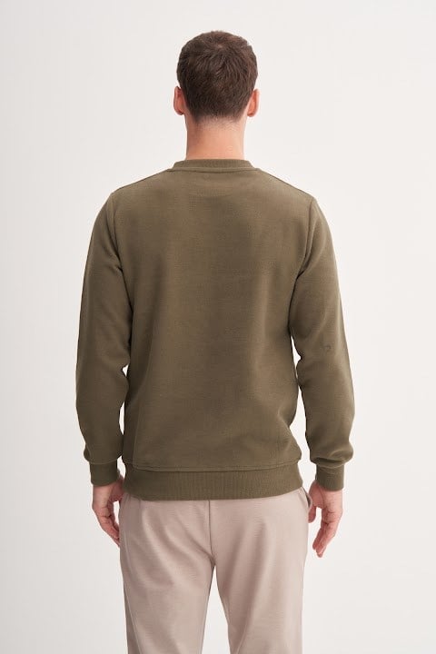 Cazador Erkek  Caz 56400 Selanik Bıs.Yk. Sweat Haki