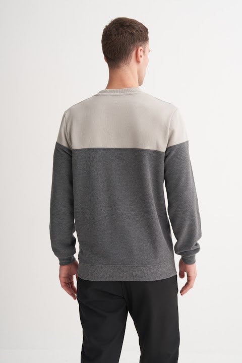 Cazador Erkek  Caz 56420 Selanık Bıs.Yk. Sweat Gri