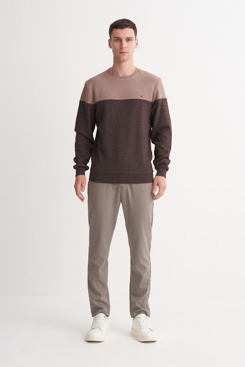 Cazador Erkek  Caz 56420 Selanık Bıs.Yk. Sweat Camel
