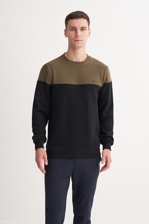 Cazador Erkek  Caz 56420 Selanık Bıs.Yk. Sweat Haki