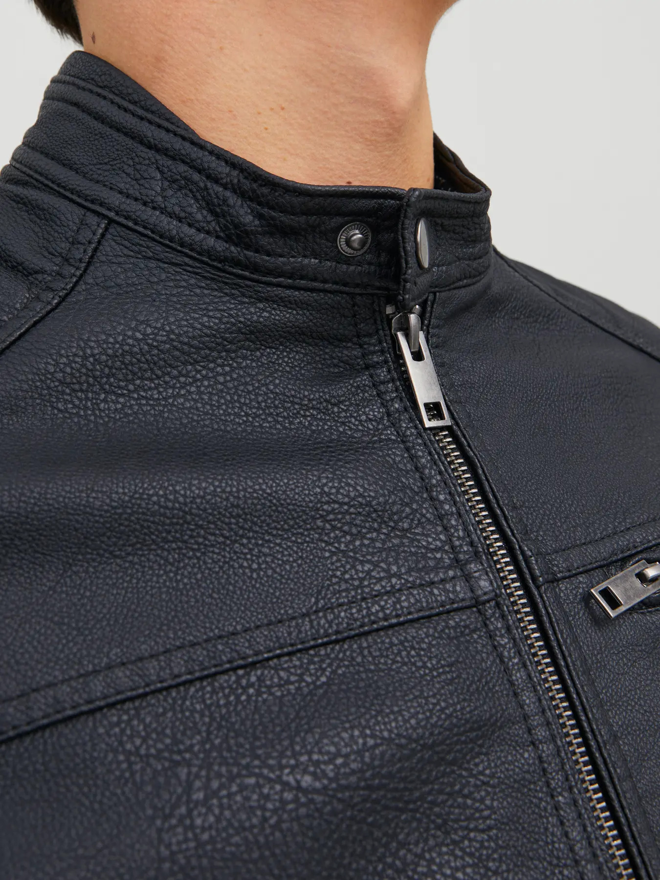 Jack&Jones  Erkek 12147218 Jjerocky Jacket Noos  Outerwear Siyah