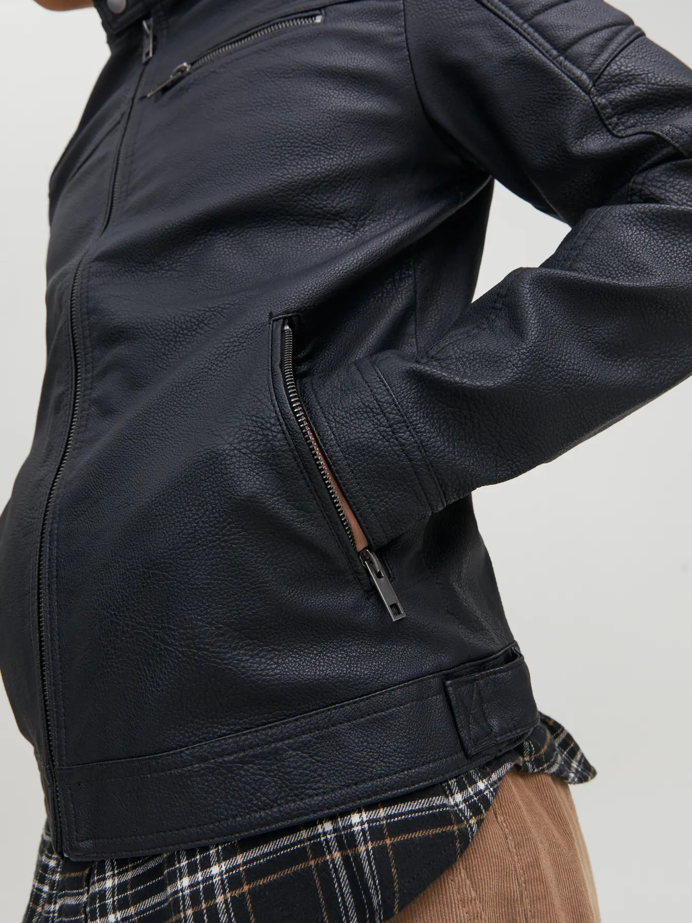 Jack&Jones  Erkek 12147218 Jjerocky Jacket Noos  Outerwear Siyah