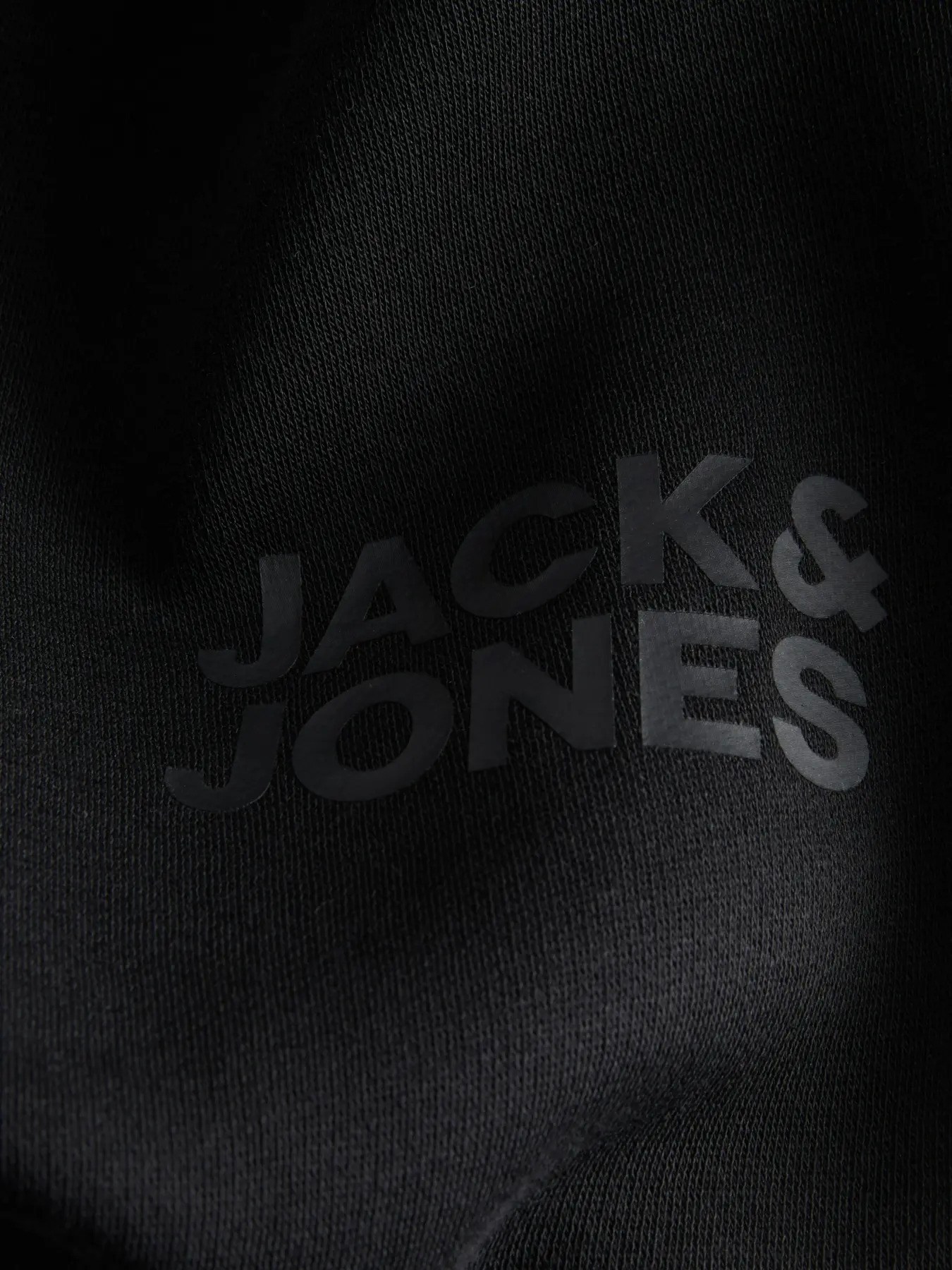 Jack&Jones Erkek 12290437 jpst gordon newplush sweat pant Trousers Siyah