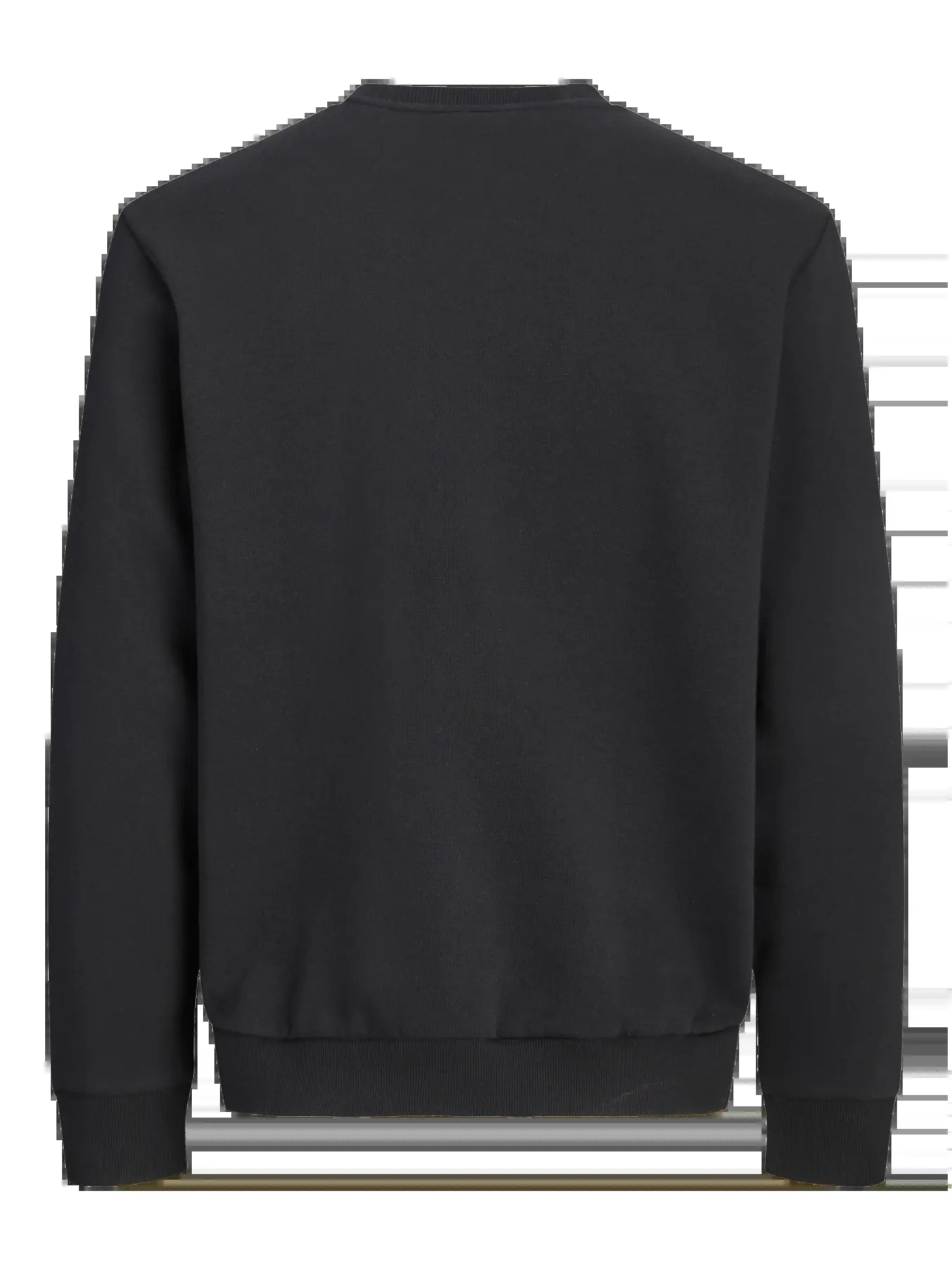 Jack&Jones Erkek 12290659 jorlogo sweat crew neck tr ss25 Sweatshirts Siyah