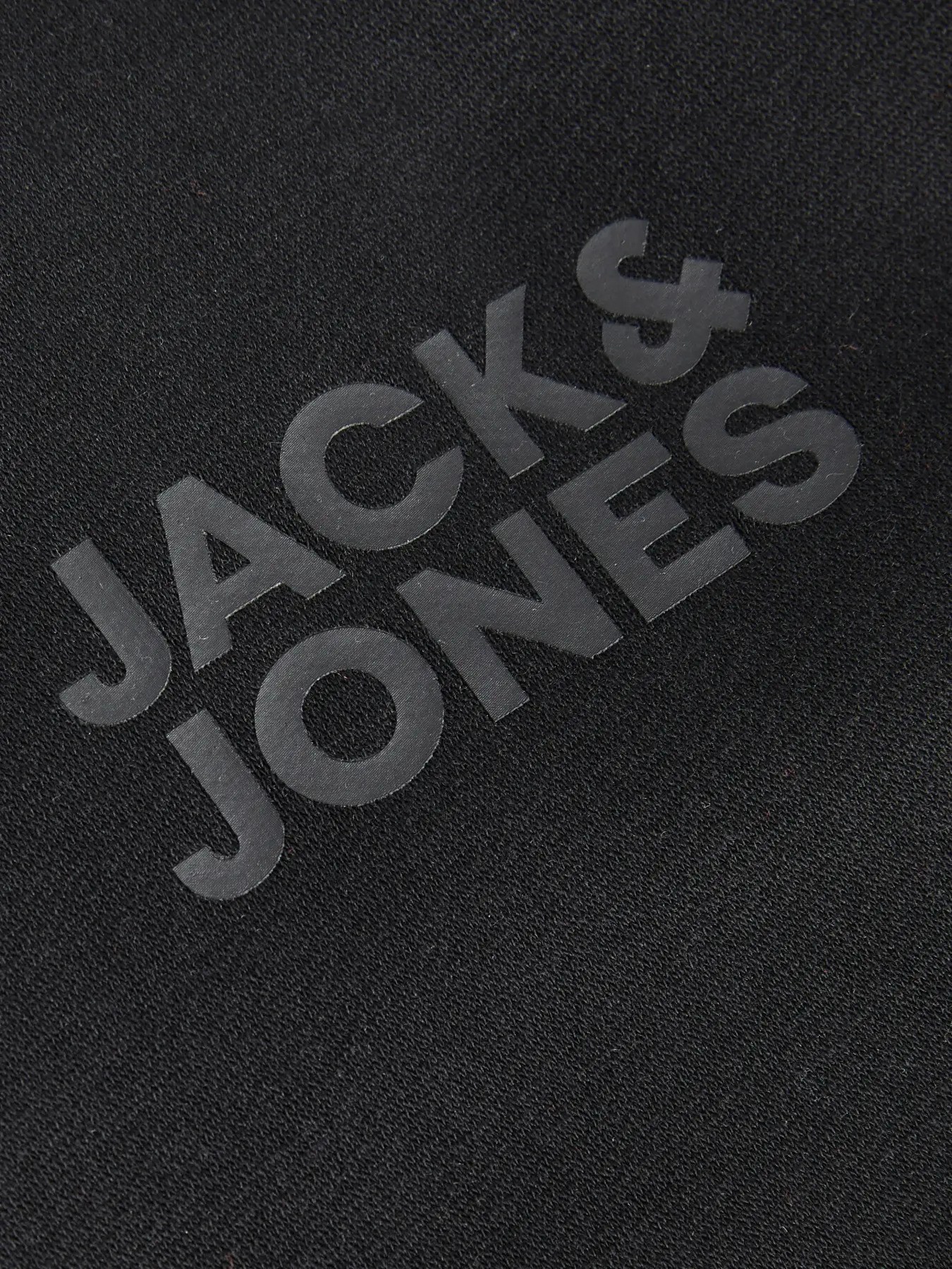 Jack&Jones Erkek 12290659 jorlogo sweat crew neck tr ss25 Sweatshirts Siyah