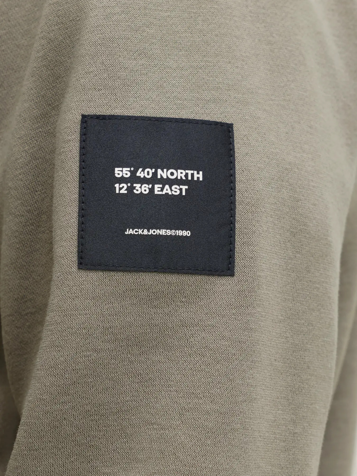 Jack&Jones  Erkek 12298440 Jjcleveland Sweat Crew Neck Ln Sweatshirts A.Haki