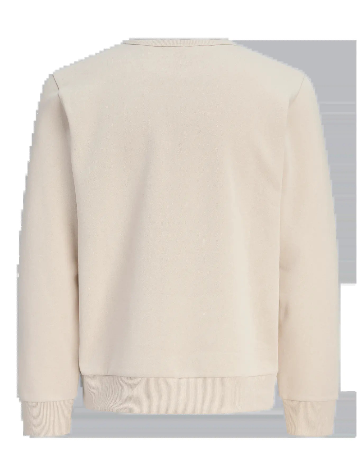 Jack&Jones  Erkek 12298440 Jjcleveland Sweat Crew Neck Ln Sweatshirts Beyaz