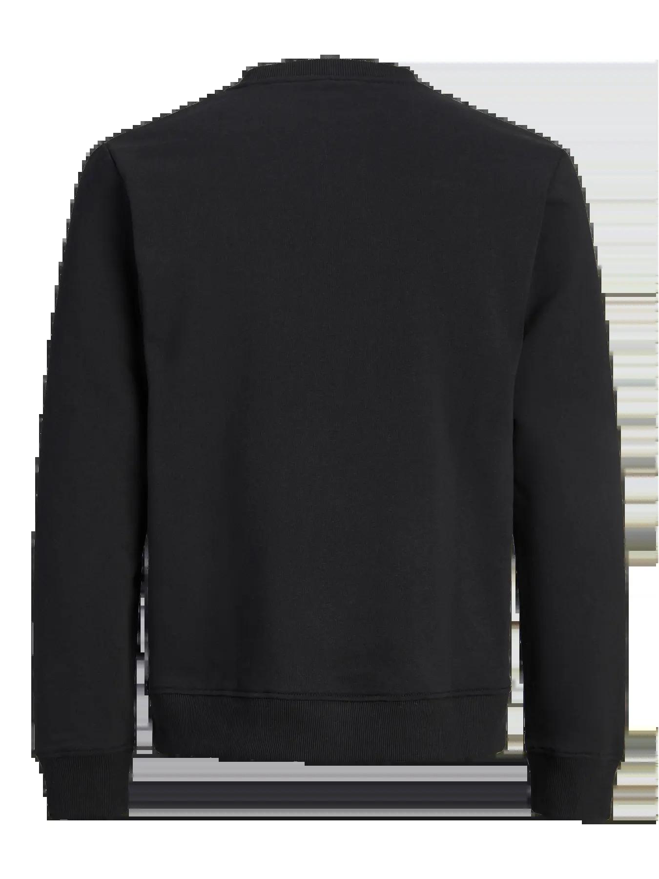 Jack&Jones  Erkek 12298492 Jjaero Sweat Crew Neck Siyah