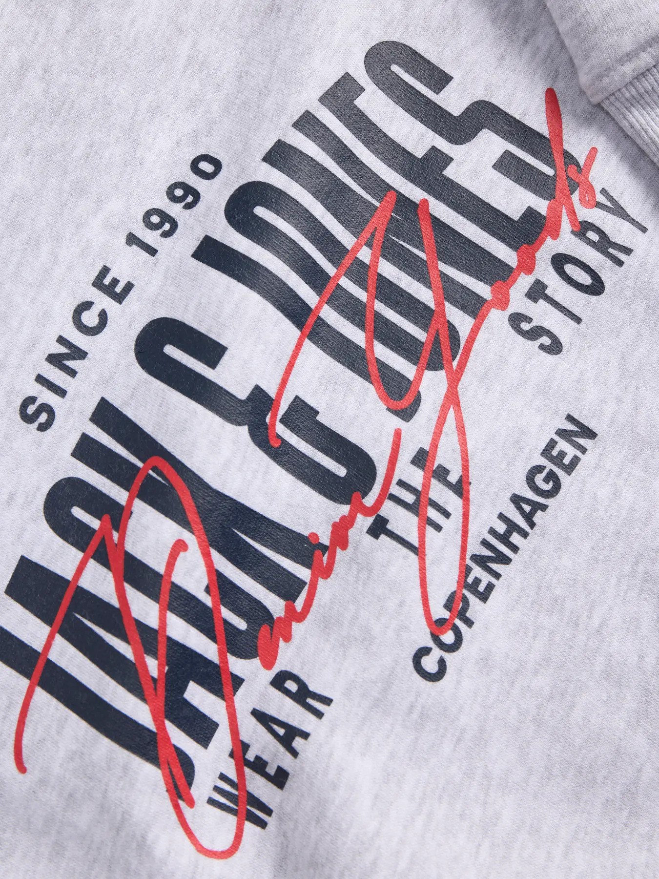 Jack&Jones  Erkek 12298492 Jjaero Sweat Crew Neck Beyaz