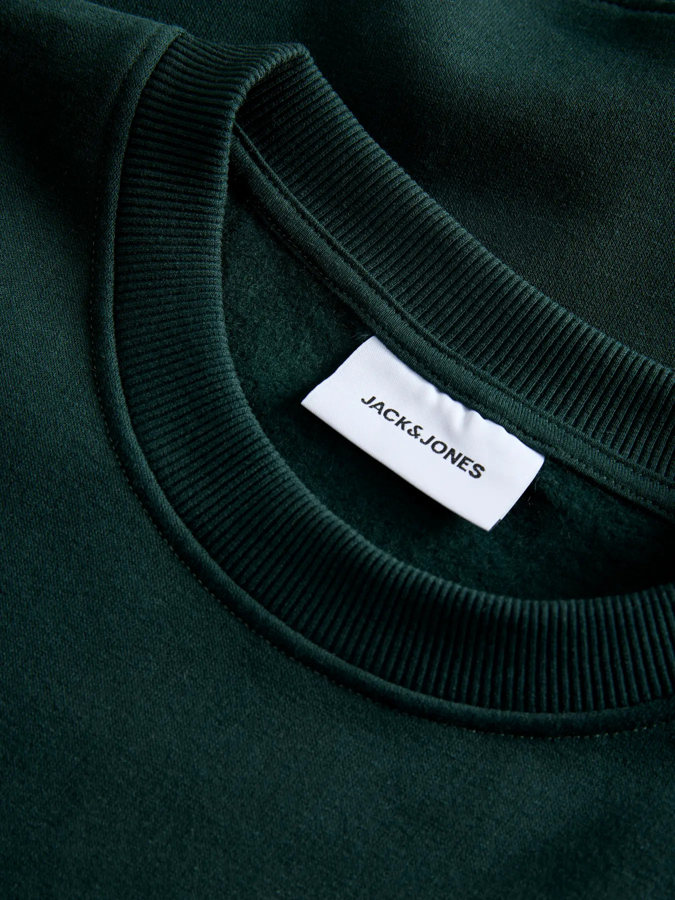 Jack&Jones  Erkek 12298492 Jjaero Sweat Crew Neck Yeşil