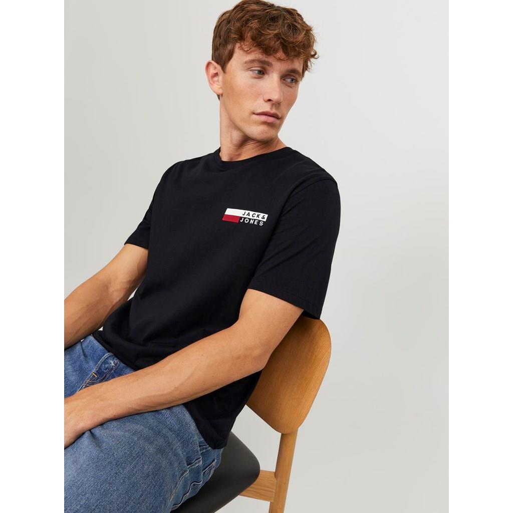 Jack&Jones Essentıals Erkek 12233999 T-Shırt Siyah
