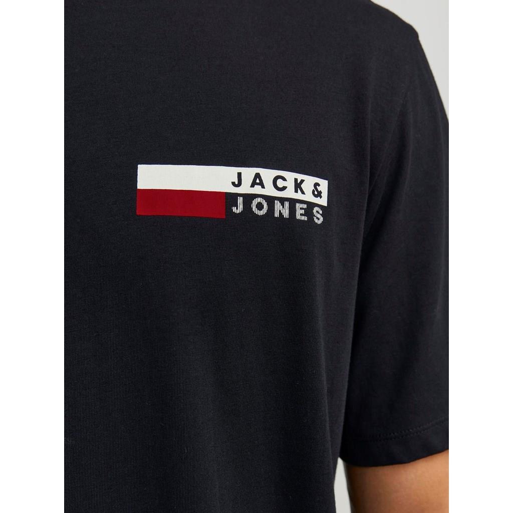 Jack&Jones Essentıals Erkek 12233999 T-Shırt Siyah