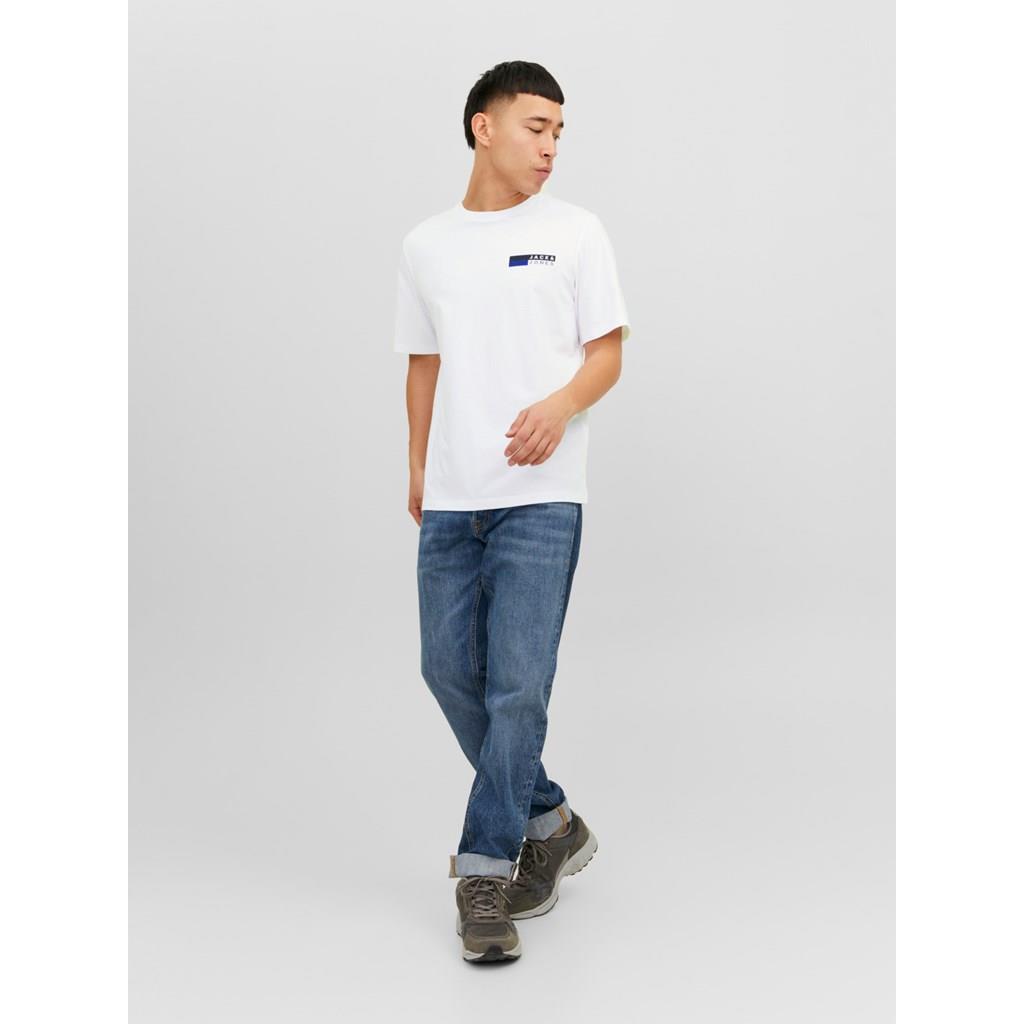 Jack&Jones Essentıals Erkek 12233999 T-Shırt Beyaz