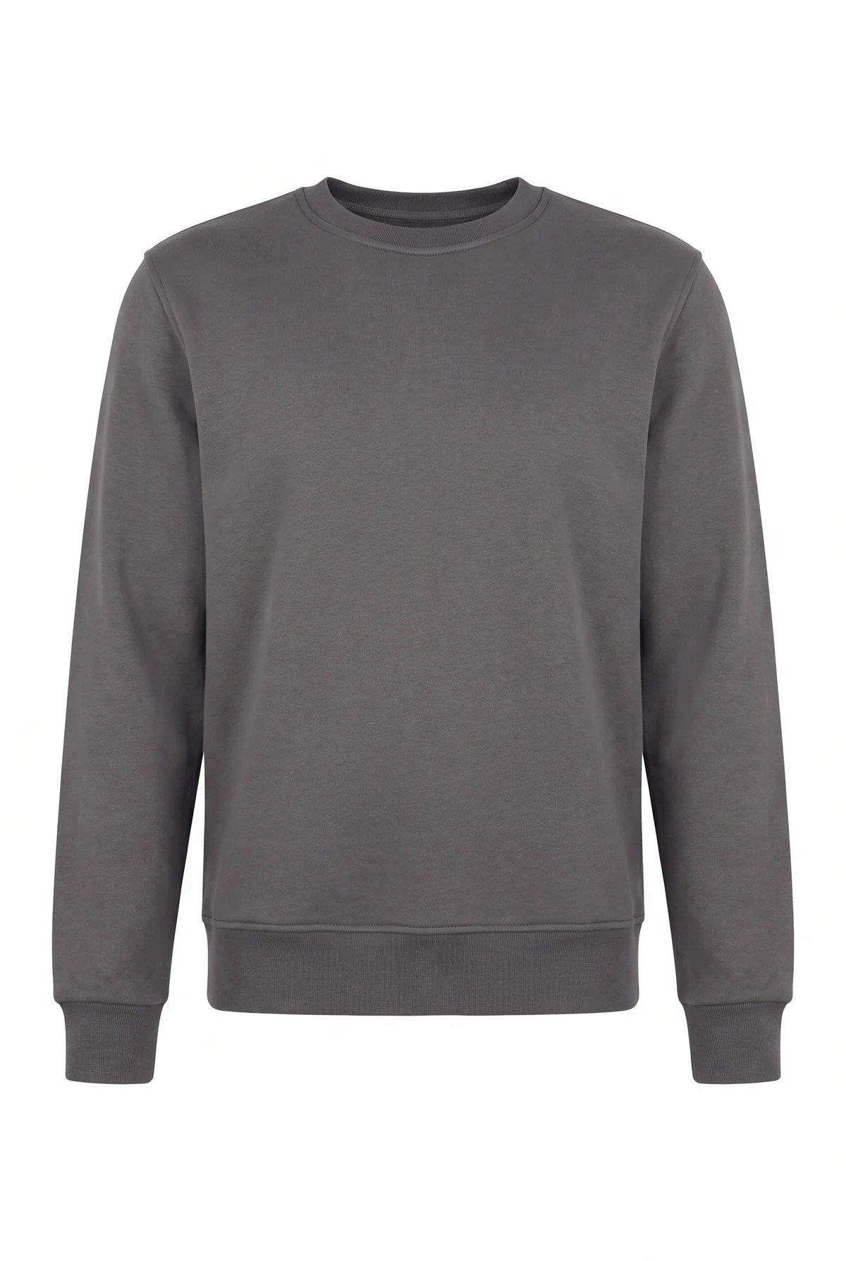 Jsco Erkek 6201 0 Yaka 3 İplik Sweat Antrasit