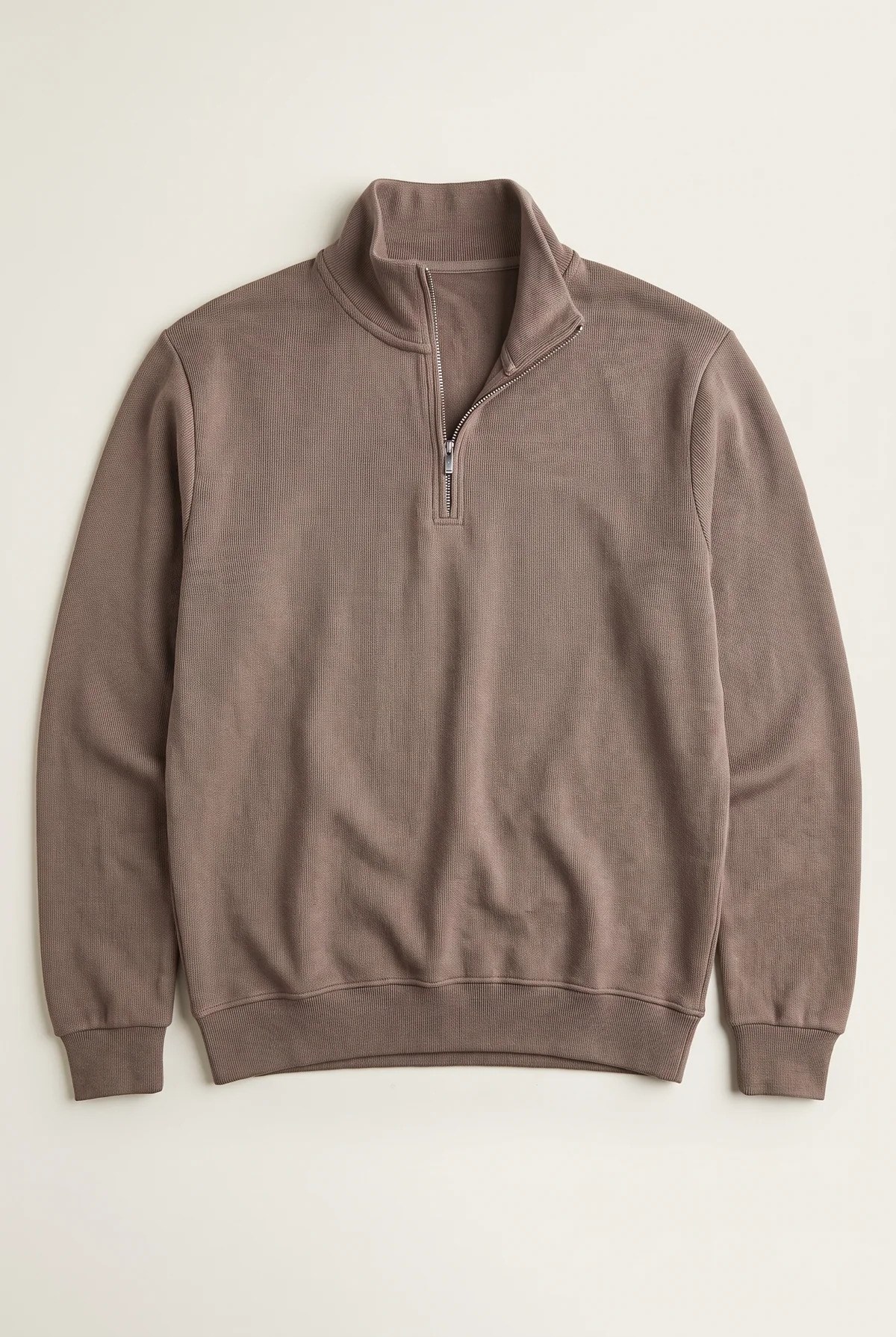 Jsco Erkek 6208 Dik Yaka 30/3 Slk Sweat Kahve